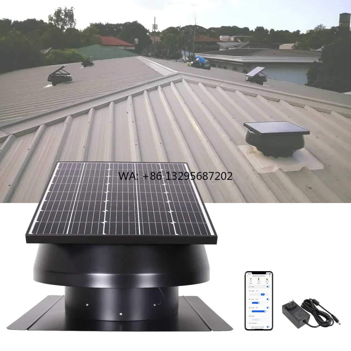 

Solar-Powered HVAC Roof Ventilation Solutions for Factory, Industrial, Supermarket and Poultry House Applications