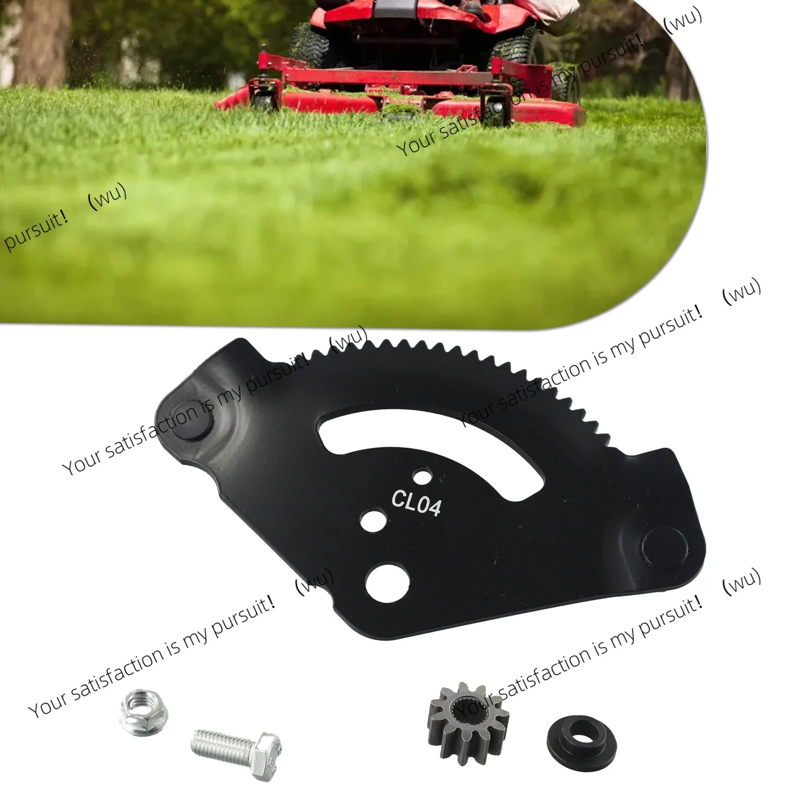 

Шестерня секционной пластины рулевого управления в сборе для 717 1550F 7171550, металлический материал, черный цвет, полный комплект, предоставленный