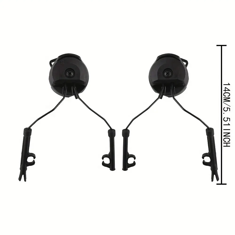 مجموعة محول السكك الحديدية القوسية لسلسلة كومتاك 2 ، خوذة أساسية سريعة أوبس ، سماعة إلغاء الضوضاء العسكرية ، قوس سماعة الرأس التكتيكية