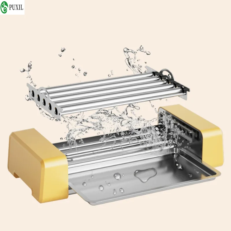 hh-40-home-dormitory-automatic-hot-dog-machine-multi-functional-3-in-1-electric-grill-and-sausage-rack
