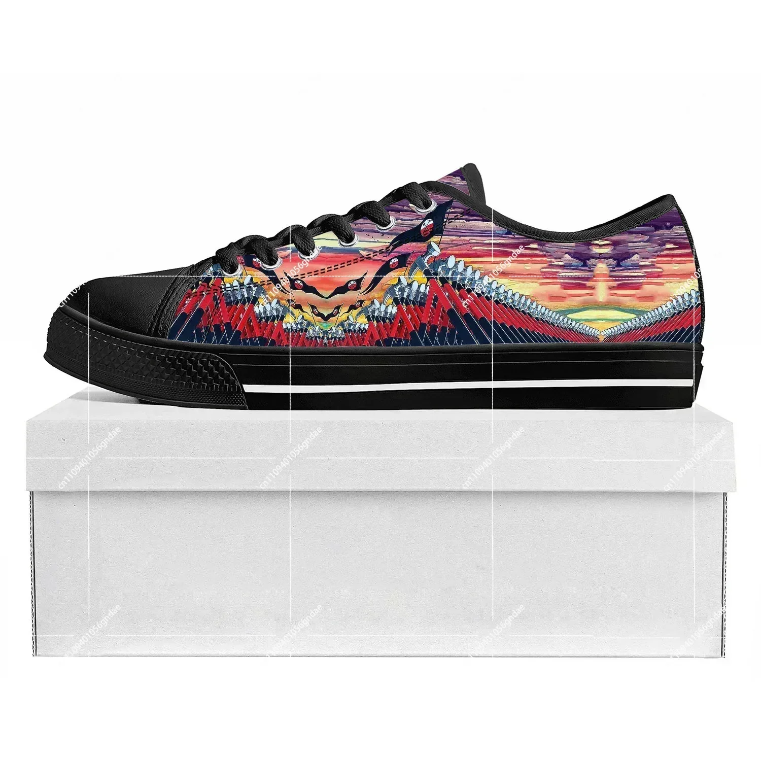 The Wall Rock Low Top Sneakers Mens Womens Teenager Canvas Customized DIY Sneaker Casual Couple Shoes Custom Shoe - view 2
