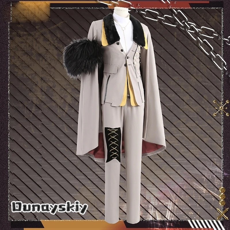 綾巻リンネ/ヒメル/大川琥珀/椎名ニキ コスプレ 大人用コスチューム ハロウィン 変装 ロールプレイング コミック アンサンブルスターズ XS-2XL