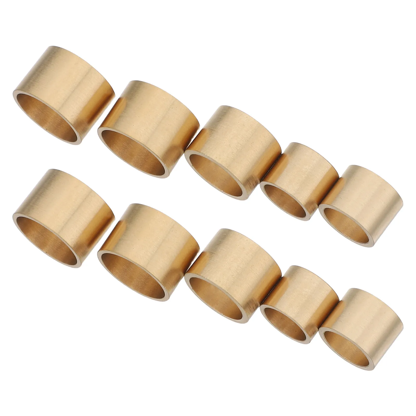 

10Pcs Pool Cue Ferrule Copper Clip Pool Tip Replacement Repair Kit 9-13Mm Billiard Cue Accessories for Game Club