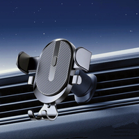 Upgrade Auto Locking Car Phone Holder Mount Universal with Hook Clip for Car Air Vent Compatible with iPhone Samsung