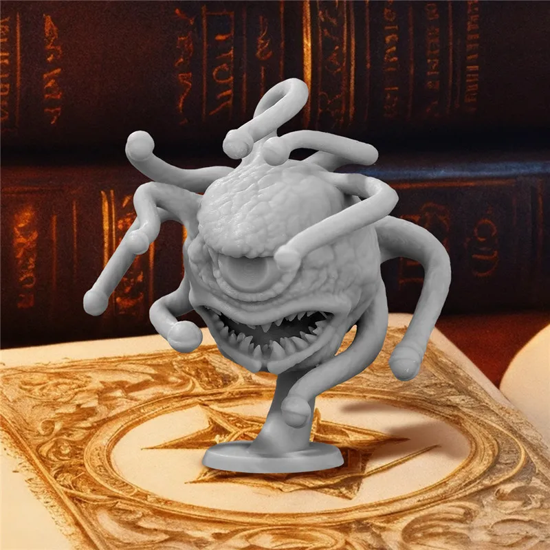 

3D Resin Printed Monster Miniature 8 Legged Tiny Octopus Figure RPG Tabletop Miniature Gaming Model Fantasy Games Accessories