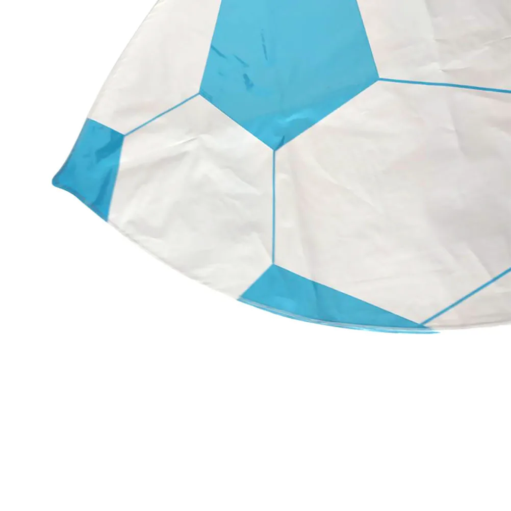 

5 Pcs Football Balloon Reusable Party Soccer Balloons Foil Three-dimensional Aluminum Decoration