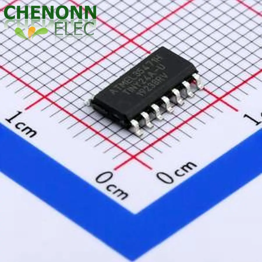 10PCS/LOT ATTINY24A-SSU (Microcontrollers)