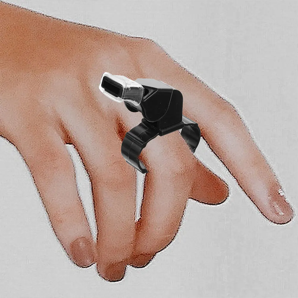 

4Pcs Dual Tone Whistle Loud Clear Sound Coaches Referees Basketball Soccer Volleyball Durable Finger Ring Sports Emergency