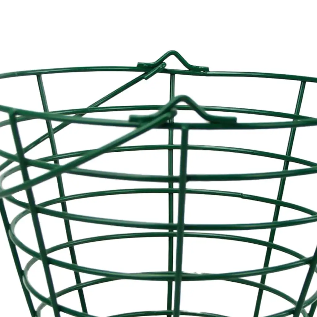 Golf Basket Paint Process Anti-rust Steel Wire Golf Ball Holder with Handle for Indoor Golf Training view 3