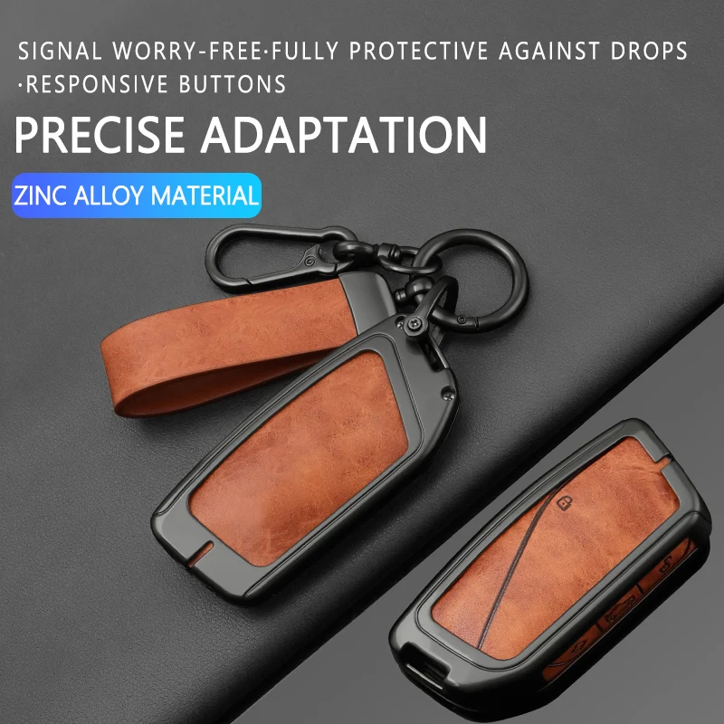 Leather Car Key Case for BMW 740Li U06 G81 M3 X1 U11 X7 X5 G05 LCI G09 I7 G70 IX40 XM G60 Series Car Key Box