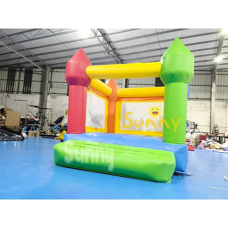 

Pretty mini Colorful indoor outdoor inflatable castle bounce house Inflatable Bouncy Castle For Wedding jumping castle