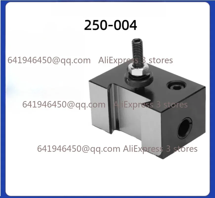 

1pc 250-004 Quick Change Heavy Duty Boring Bar Tool Holder for 250-000 Wedge Type Tool Post