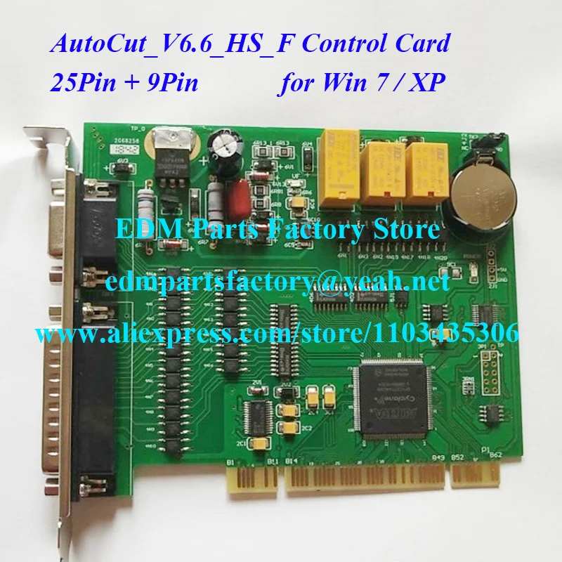 

AUTOCUT Control Card V6.6 for Wire Cut System CNC Medium Speed High Speed Wire Cutting Machines. Wire Cut Control Card Autocut