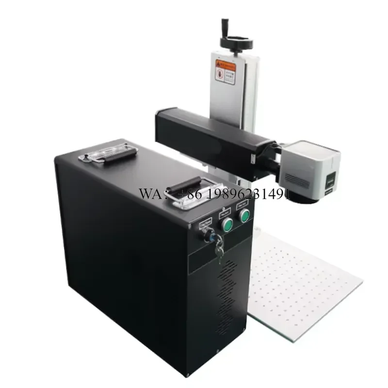 Wmwmnu for MAX Raycus 20w 30w 50w JPT Mopa Color Printer Metal Pvc ID Card QR Plastic Printing