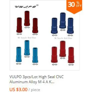 VULPO Hohe Präzision CNC 7075 Aluminium Hop Up Kammer Für Airsoft AEG AK47 74 Serie Jagd Zubehör – Detail 5