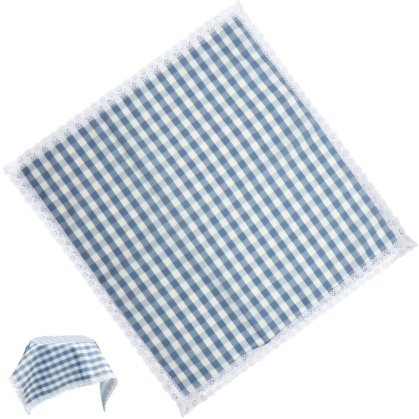 

Oven Grill Protector Pastoral Style Small Furniture Cover Clean Comfortable Printing Material Microwave Cover