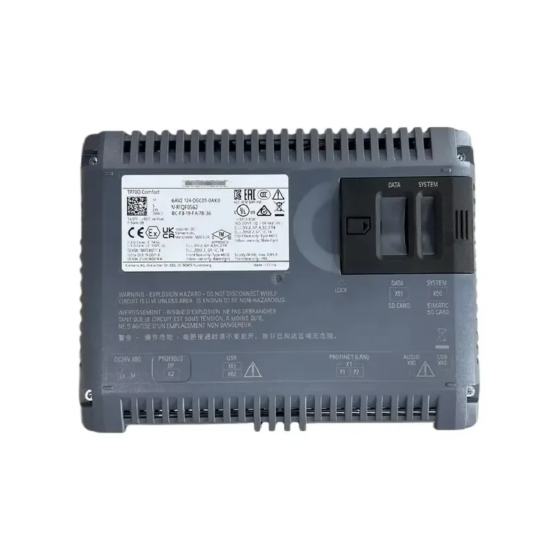 New Original HMI Touch Panel for 6AV2124-0GC01-0AX0 Controller Brand New In Stock Spot Goods Warehouse Ready to Ship 2