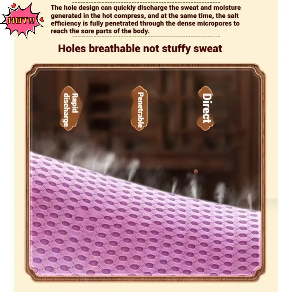 

Portable Electric Heating Pad Adjustable Temperature Comfort Care Shoulder Neck Warming Pad Breathable Mugwort Pack