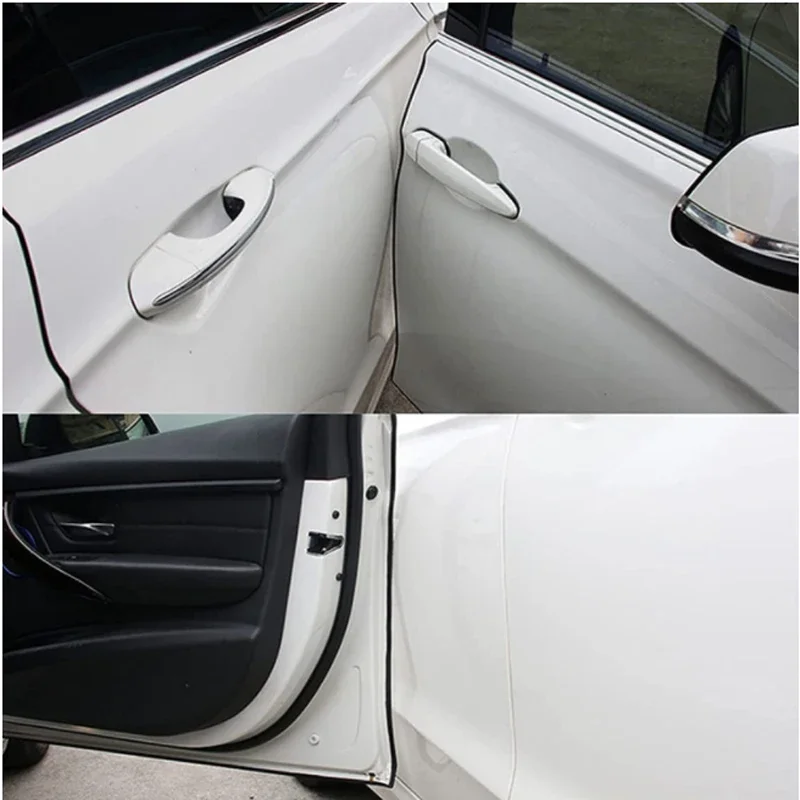 1M U 채널 고무 씰 스트립(1개) - 문/창문용 방수 방음, 0.5~13mm 유리/금속/목재용 가장자리 보호대