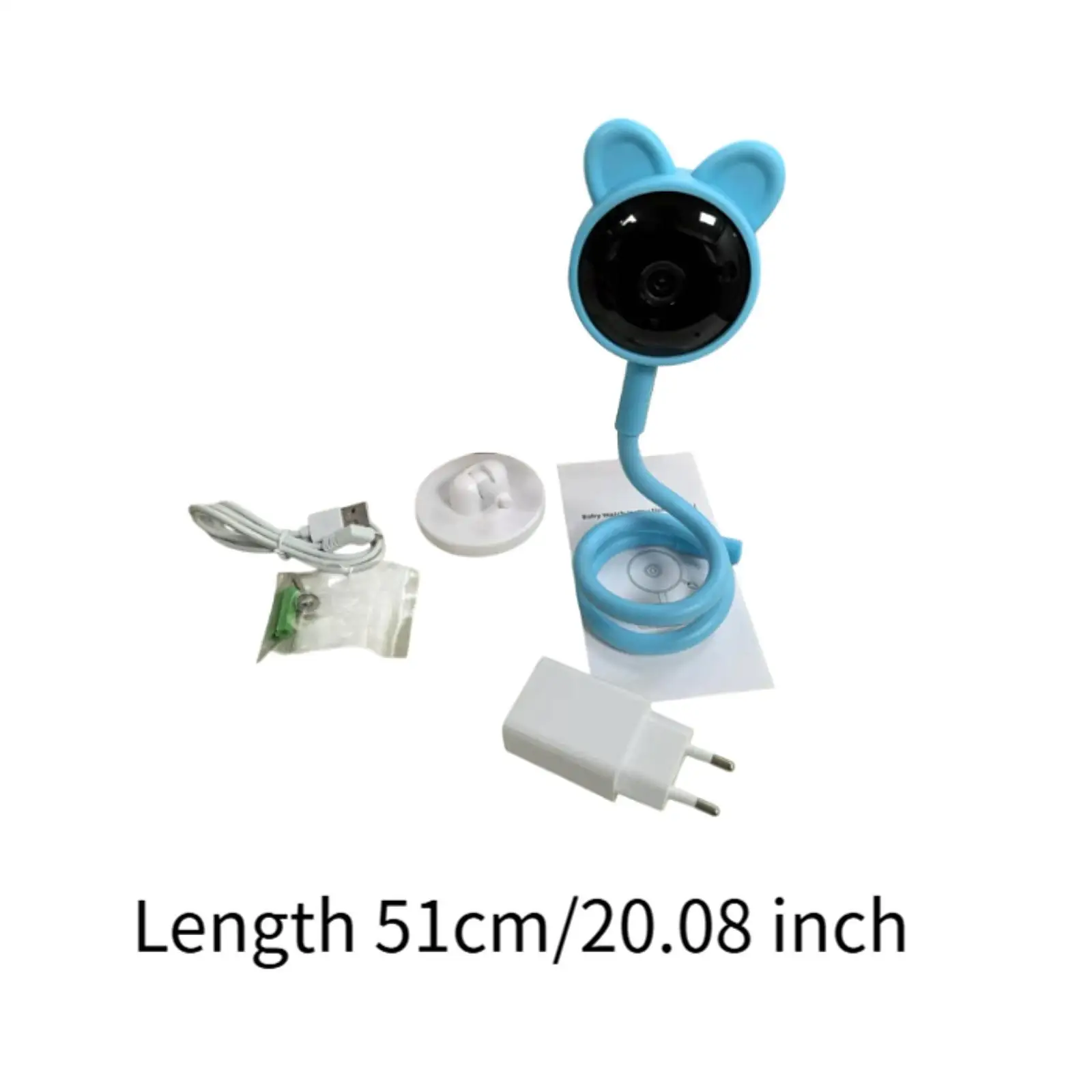 Video Baby Monitor Sound Intercom Baby Camera for Bedroom Indoor Living Room