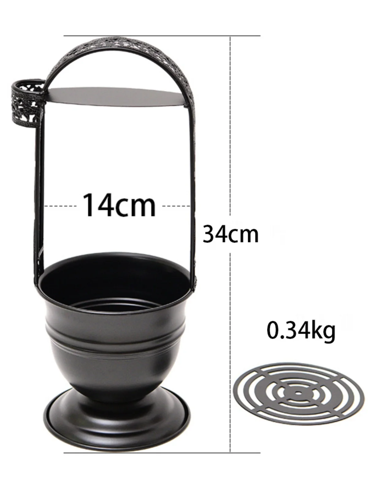 

Portable Carbon Basket Hookah Accessory Handheld Charcoal Iron Basket Waterpipe Charcoal Waterpipe Accessories Free Style