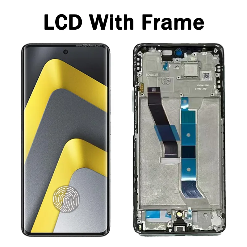 6.77'' AMOLED Ekran LCD z panelem dotykowym i digitizerem do Xiaomi Poco M8 5G, numer części 25118PC98G, zamiennik wyświetlacza — zdjęcie produktu 4