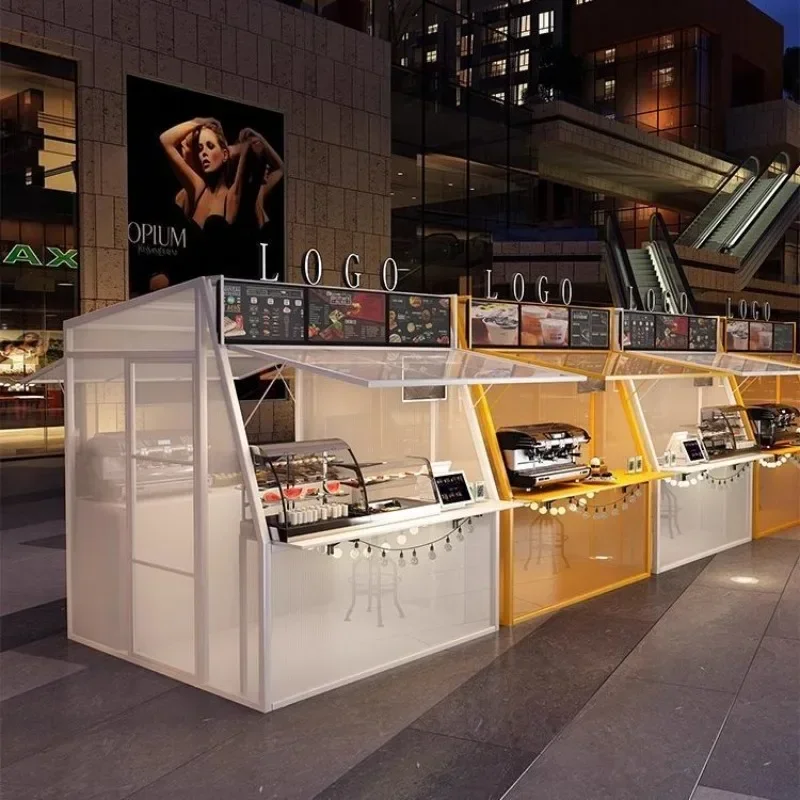 

Art Commercial Street Stall Special Cottage Stall Rack Mobile Kiosk