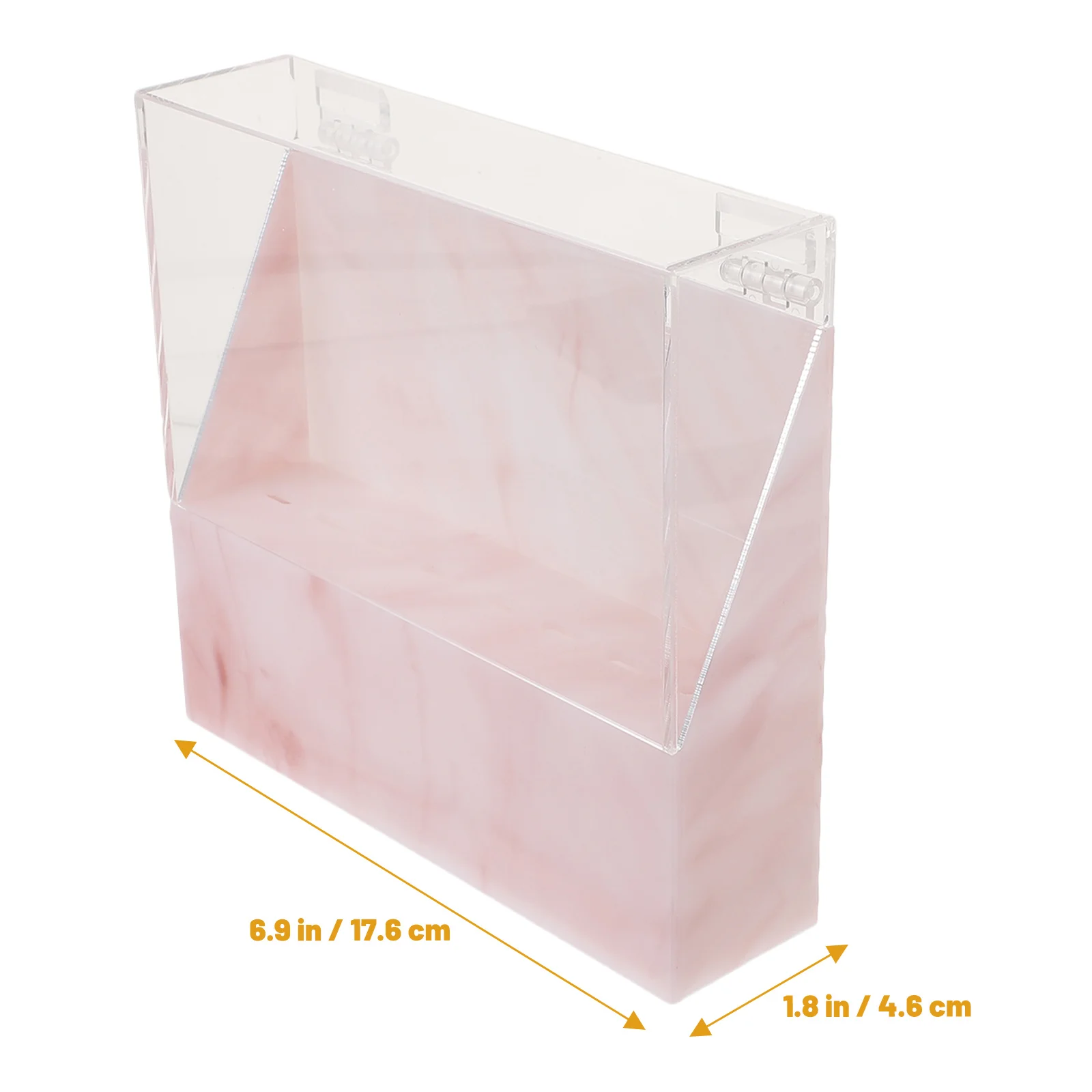 ماكياج أداة الحاويات الاكريليك الملقط صندوق تخزين ل رمش تمديد حامل رف صالون تجميل المنظم حقيبة للتخزين