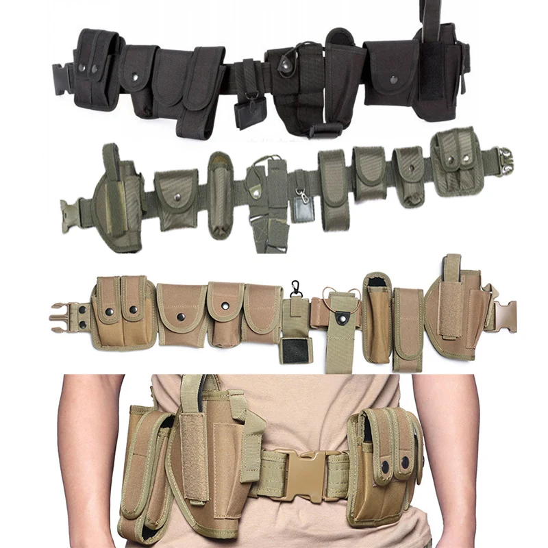 Cinturón táctico portaherramientas con bolsa multiusos - imagen 4
