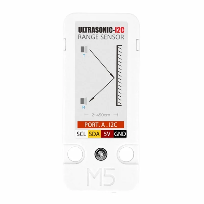 ABJF-High Precision Unit I2C Ultrasonic Distance Sensor Module RCWL-9620 For M5stack Easy Integration