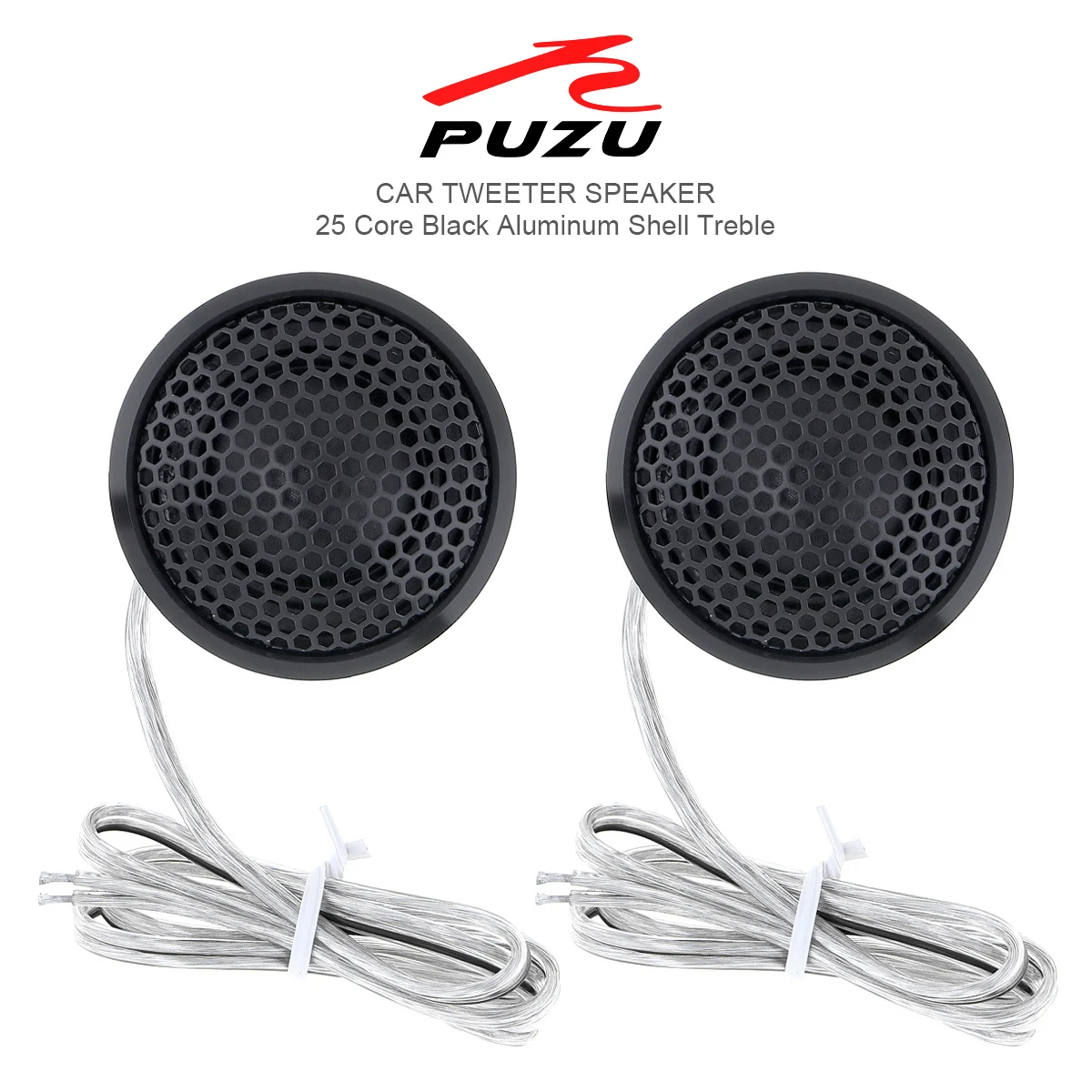 

2pcs Universal Car Tweeter Speakers 12V 120W Aluminium Film Hifi Loud Speakers Auto Radio Stereo Loudspeaker Audio for Cars