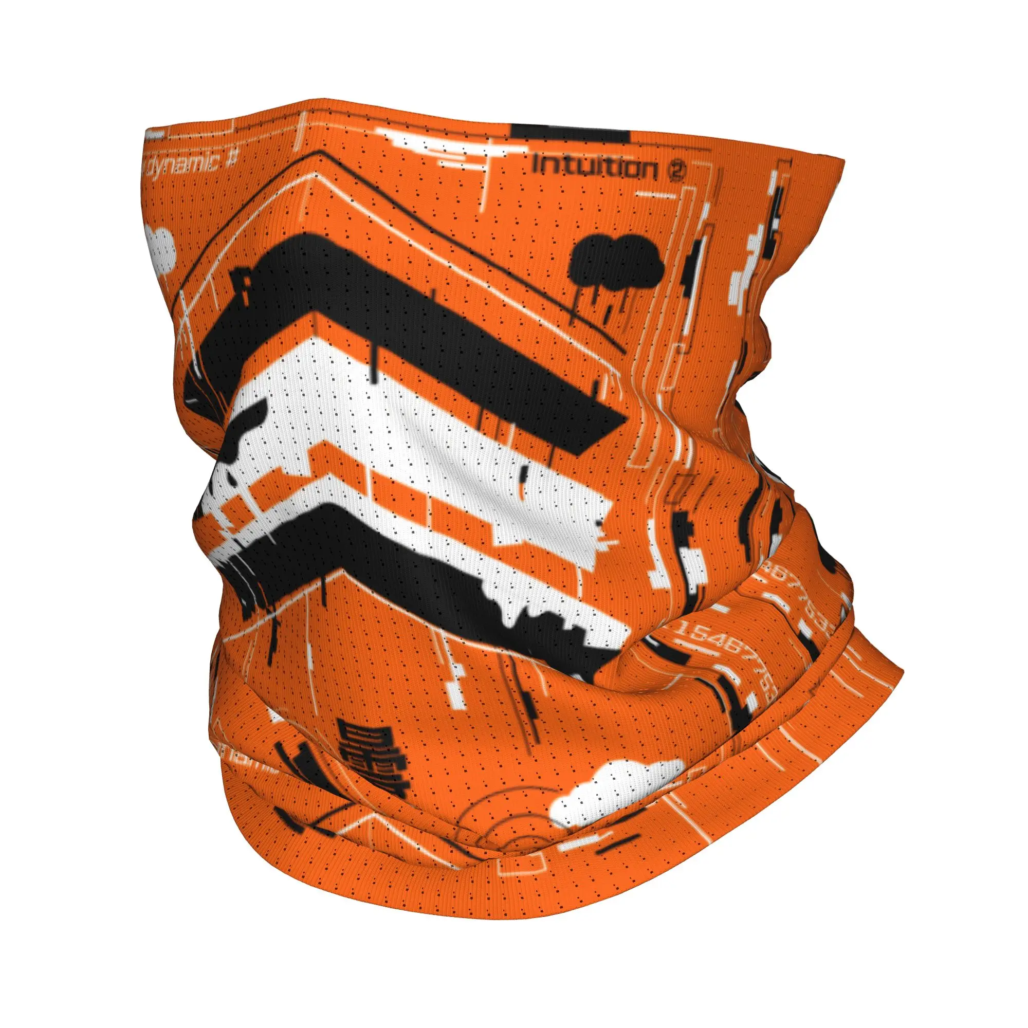 Infinite Intuition Techwear Bandana Neck Gaiter UV Protection Face Scarf Cover Future Tech Wear Style Headband Tube Balaclava