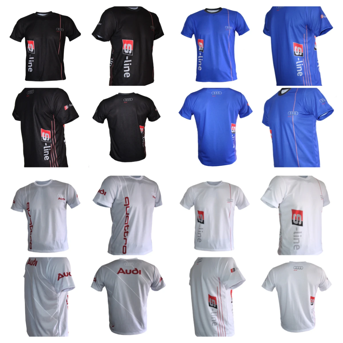 

25. летняя мужская быстросохнущая футболка Audi Nürburgring Track, гоночная одежда, новая мотоциклетная дышащая свободная модная футболка с короткими рукавами