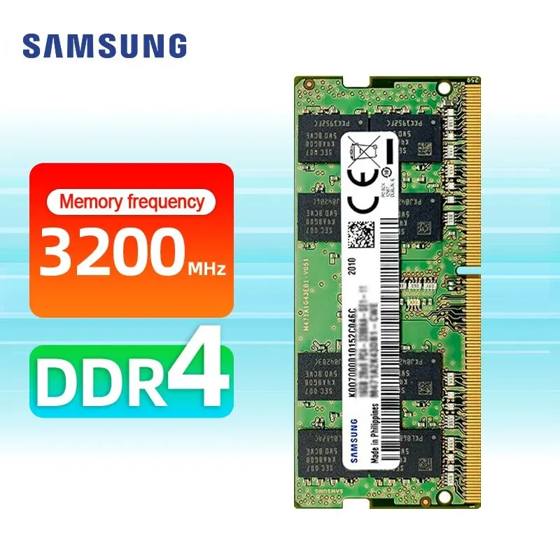 SAMSUNG SODIMM 4 ГБ, 8 ГБ, 16 ГБ, 32 ГБ, DDR4 3200 МГц