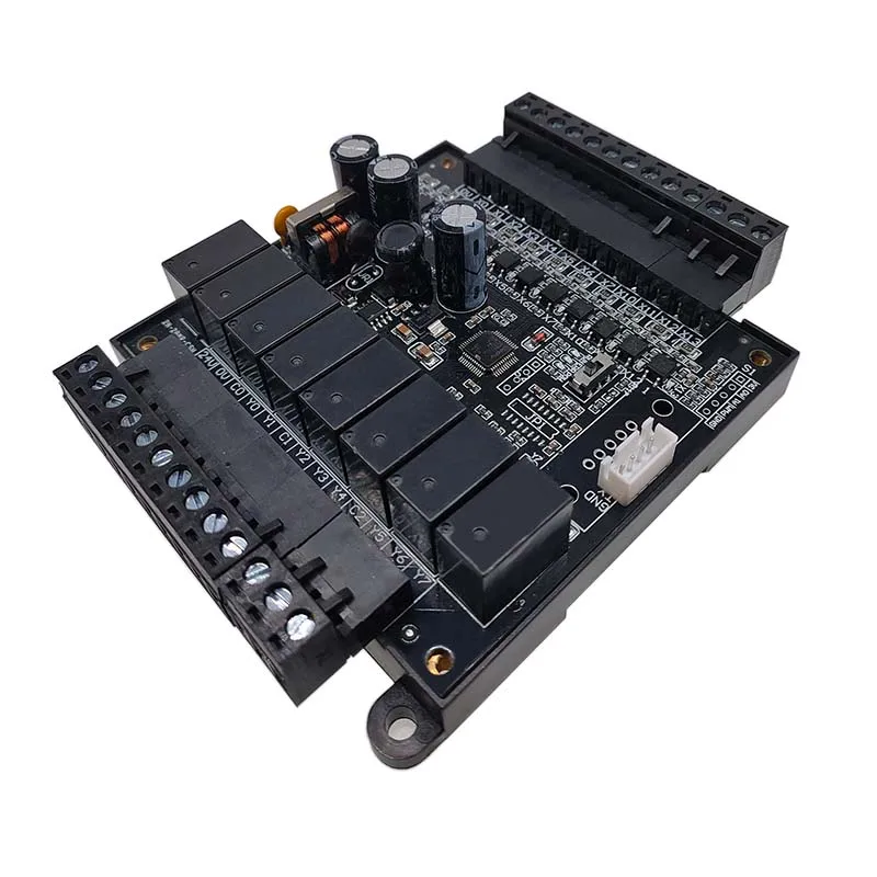 PLC FX2N-20MR FX2N-20MT Programmable Logical Controller DC Transistor/Relay Module Industrial Control Board 12 Input 8 Output