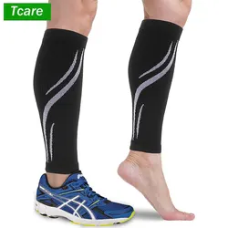 Manchons de compression du mollet pour hommes et femmes, chaussettes de compression sans pieds, éclat du tibia, traitement des varices pour les jambes et les instituts otos, 1 paire