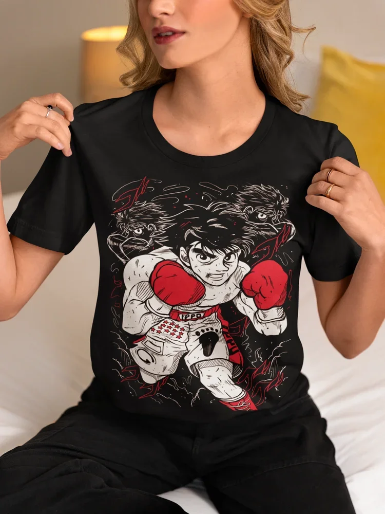 Hajime No Ippo T-shirt Kamogawa Boxing Gym Ippo Makunouchi Kbg Sport Shirt