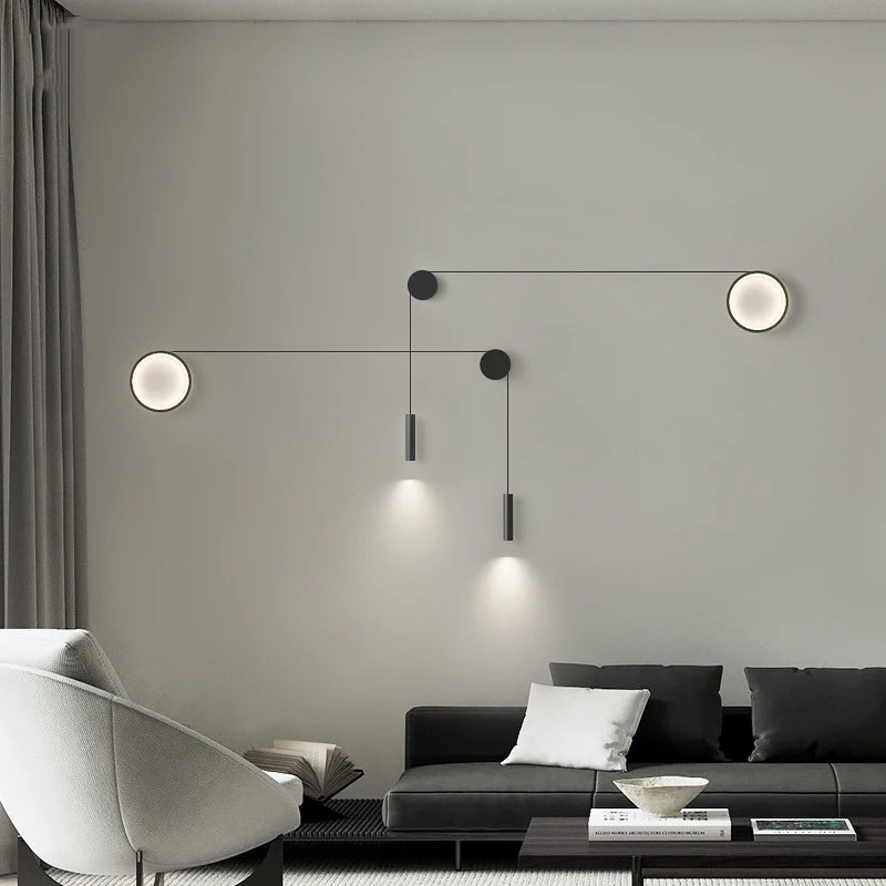 Home decoration modern wall decor interior lighting light fixture for bathroom bedroom night lamp led lights wall lamps