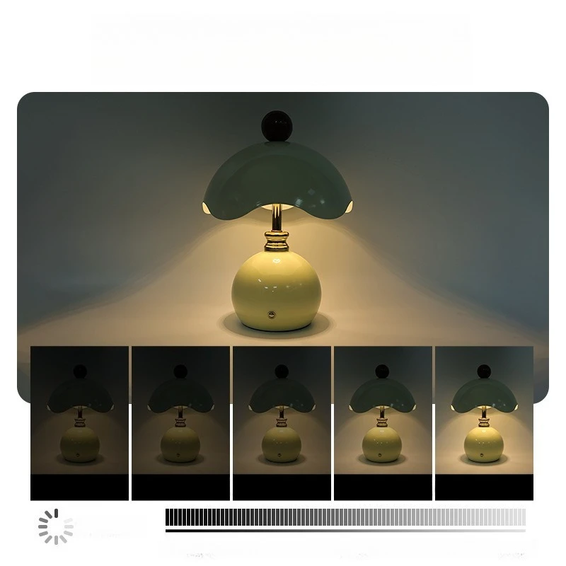 Nordic Minimalist High-end Cream Style Eggshell Table Lamp Suitable for Living Room Decoration Desk Bedroom Bedside Table