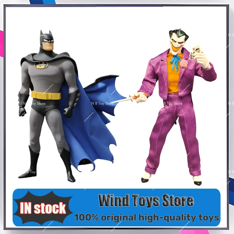 В НАЛИЧИИ: Коллекционные фигурки Mezco Toyz One:12 Collective — Бэтмен из анимационного сериала, анимационный Джокер, приключения Бэтмена.