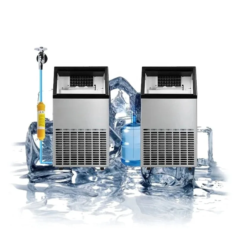 

Factory Sale 80Kg/24H Cube Ice Machine Ice Maker With 15Kg Storage Capacity Automatic Ice Machine