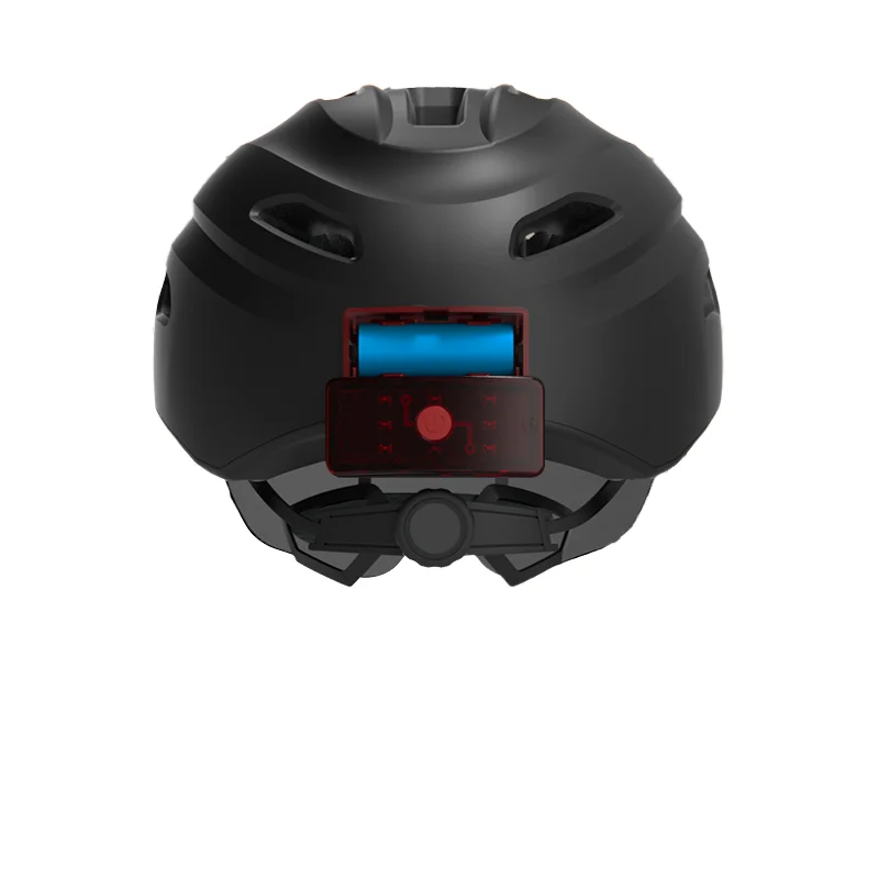 

STLFMen's Women's High-Definition 4K Smart Cycling Helmet Anti-Shake for Bluetooth Warning Taillight Waterproof WiFi Bicycle