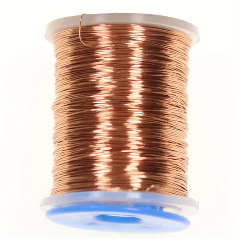 

Fishing Accessories Body Ribbing Fly Tying Copper Wire 0.2mm 26 yards Fly Tying Thread Flash Wire Small Nymph Thread Midge Larve