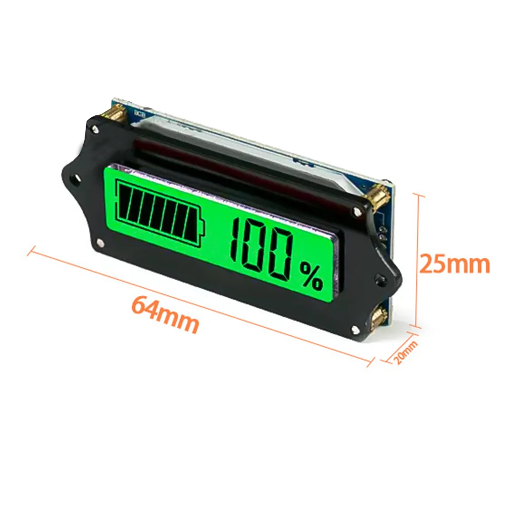 12V/24V/36V/48V Acid Lithium Battery Capacity Indicator LED Battery Tester Charge Level Indicator Power Level Detector Test