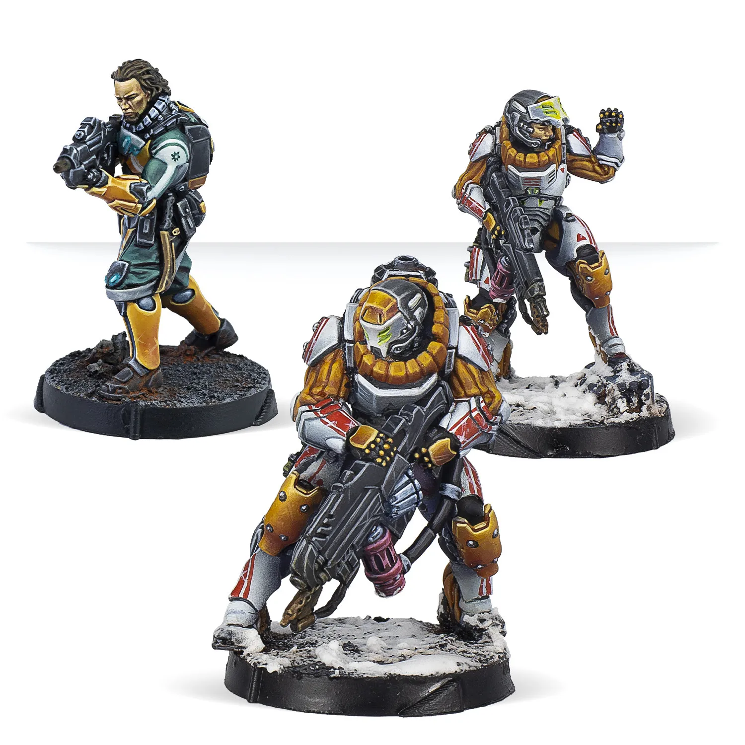 Rare Resin Reinforced Class Backpack Display, Unpainted Die-casting Resin Model Kit, Including Base, DIY Model Kit