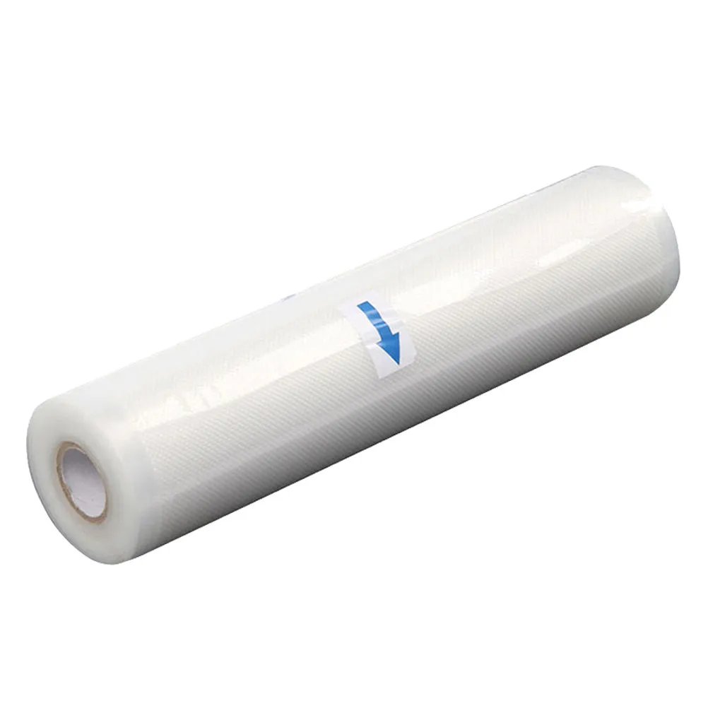 Grain Texture Vacuum Sealer Bags Roll 25x500cm Food Grade Airtight Storage for Fridge Kitchen Outdoor Produce Bread Vegetables