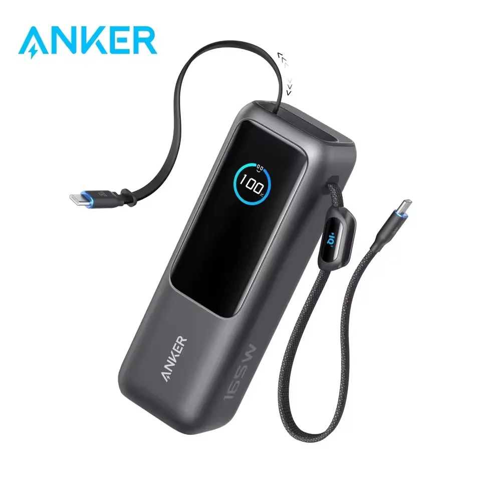 スマホアクセサリー ANKER POWER BANK 165W Anker Zolo 165W Power Bank 25000mAh 100W Max Portable Charger