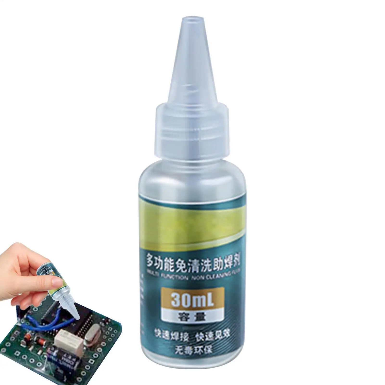30ml Quick Welding Oil Stainless Steel Flux Fluid Efficient Liquid Solder Soldering Flux Paste For Galvanized Sheet Copper
