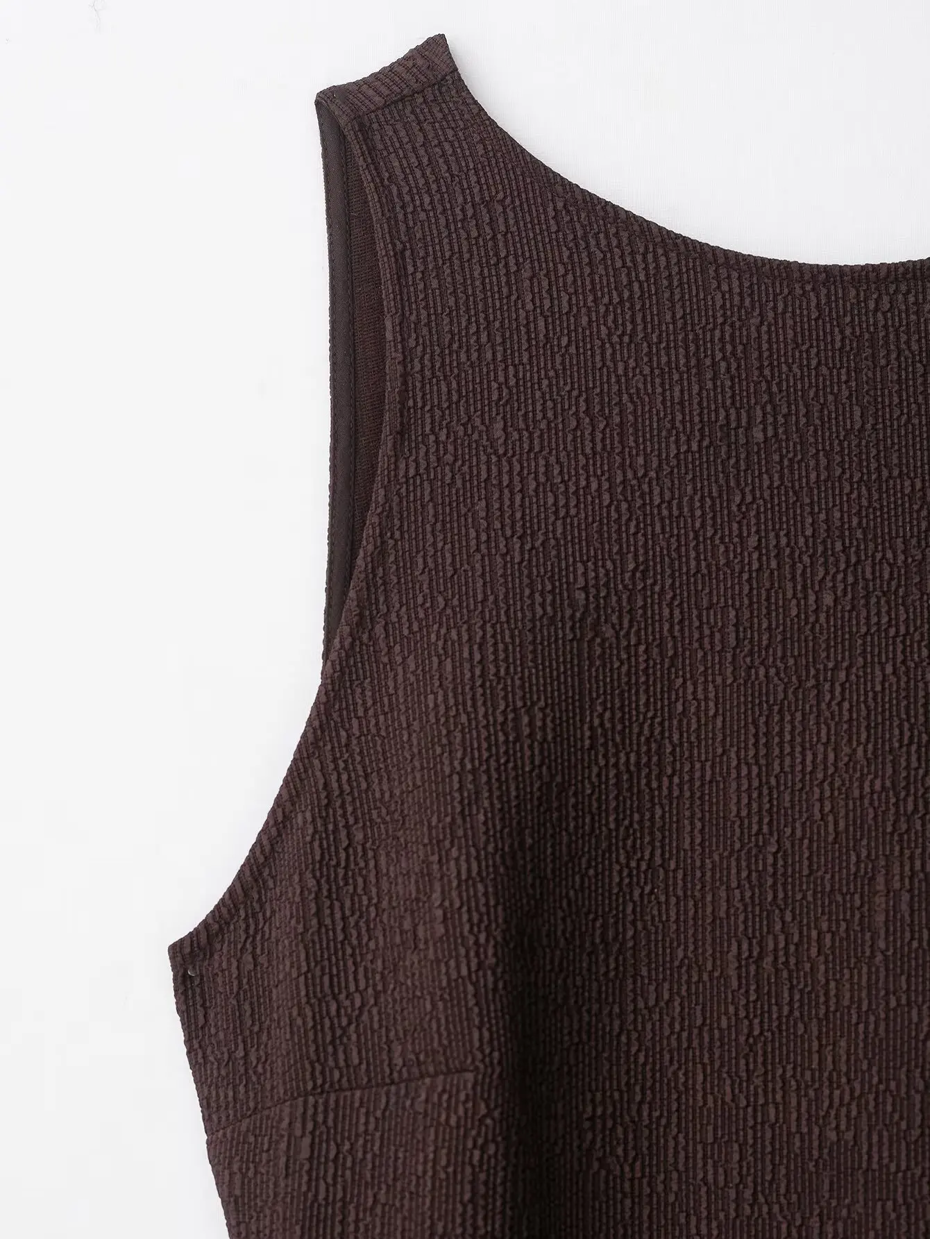 2025 Fall New Arrival Women's Casual Chic Sleeveless Backless Fringe Midi Dress