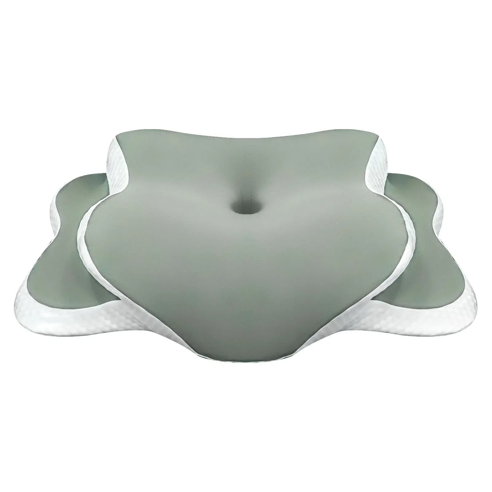 Memory Foam Pillow Cervical Pillow Neck Pain Relief Contour Ergonomic Orthopedic Neck Support for Side Back Stomach Sleeper Gift